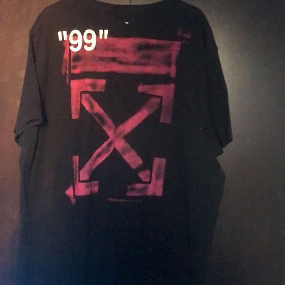 🔥OFF WHITE IMPERIALISM TEE PINK SIZE MEDIUM - Picture 1 of 3